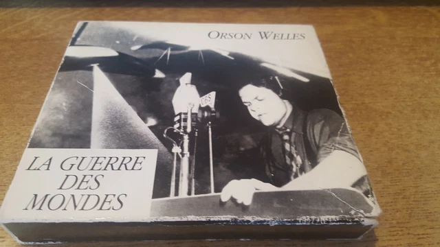 BERNARD HERMANN CD + livret Orson Welles La Guerre Des Mondes EUR 32,00