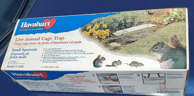 Havahart 1025 Small 2-Door Humane Catch & Release Live Animal Trap