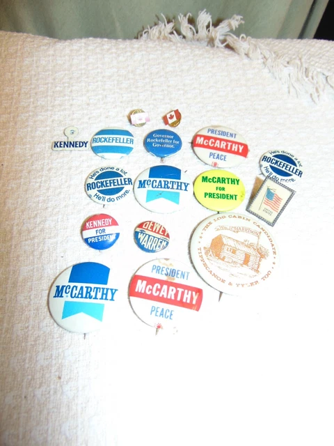 Political Pinback Buttons Lot 3