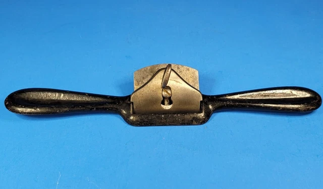 Spoke Shave Draw Woodworking Tool Flat Sole Knife Marked Stanley Rule Level Co.