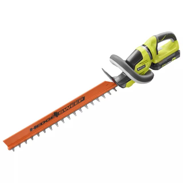 Ryobi 24 In 40 Volt Lithium Ion Cordless Hedge Trimmer Tool Only 95