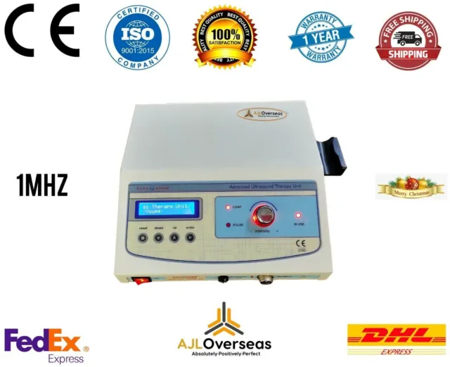 1-MHz Dyno AJLUTS-101A Pantalla LCD de fisioterapia ultrasónica Uso...