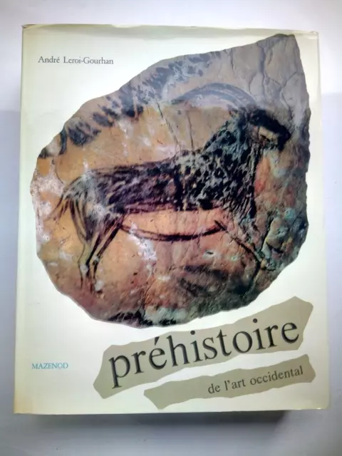 MAZENOD Préhistoire De L Art Occidental André Leroi-Gourhan 1971