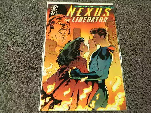 1992 DARK HORSE Comics NEXUS The Liberator #1-4 Complete Limited Series - VF/MT 3