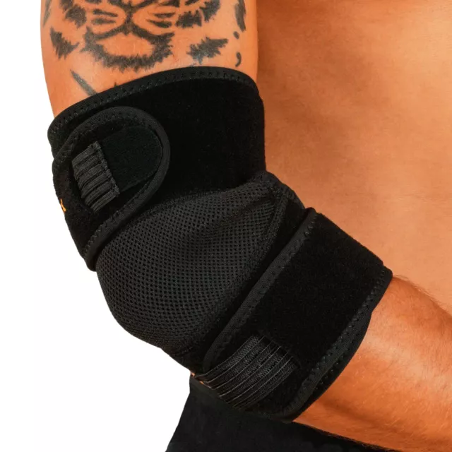 Elbow Support Adjustable Compression Sleeves Brace Tennis Weight Lifting Gym