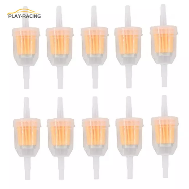 New 10X For Honda 5HP 8HP BF6A B75 Engine 1/4'' 5/16" Line Gas Oil Fuel Filter