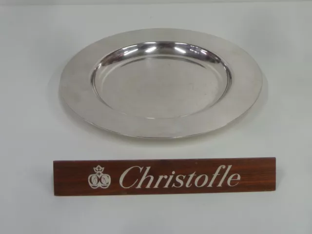 Christofle Plate - Presentation - Very Beautiful Condition