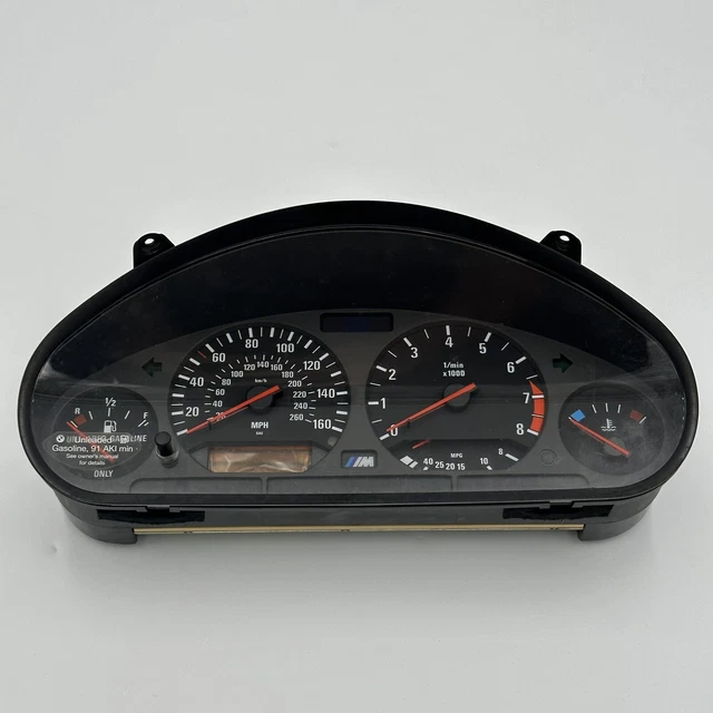 1995 BMW E36 M3 S50 Instrument Gauge Cluster (Read Description) 1995 BMW E36 M3 S50 Instrument Gauge Cluster (Read Description)