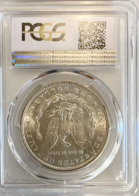 1886 PCGS MS65 Morgan Silver Dollar 2
