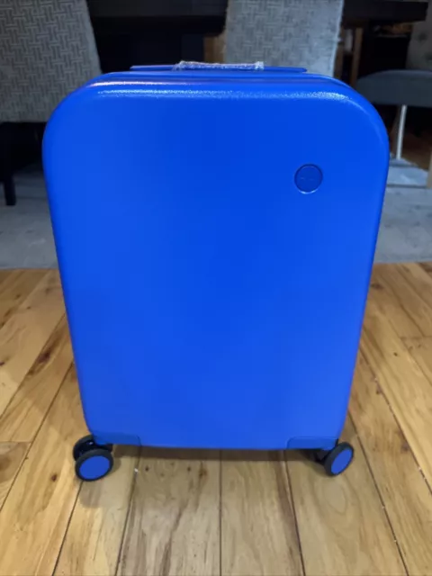 Mixi Carry On Luggage Suitcase Hardshell Lightweight TSA Lock 20in Blue