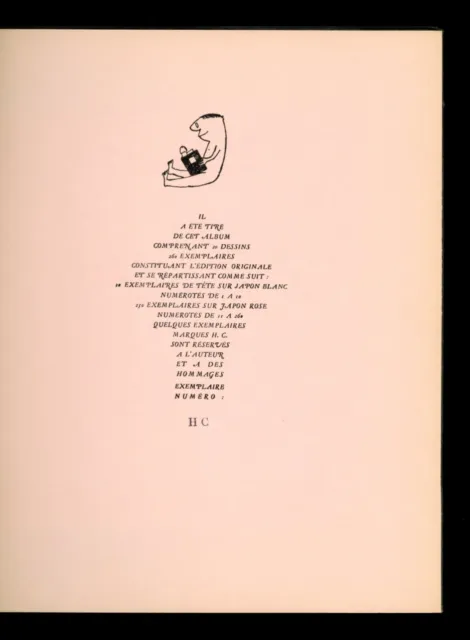 1953 Livre d'images Siné caricature humour érotique erotica curiosa rare HC 3
