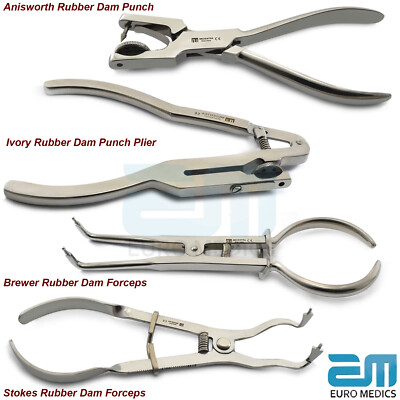 5 Size Hole Punch Pliers - Titanium Coated Rotary Punch For Rubber & Leather