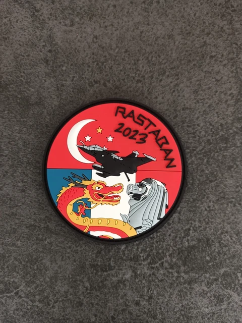Patch Rafale Marine " Mission RASTABAN 2023 "