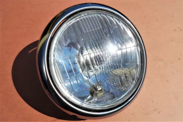SUZUKI RV50 RV75 RV90 RV125 VAN VAN Headlight +Bulb + Steel Metal