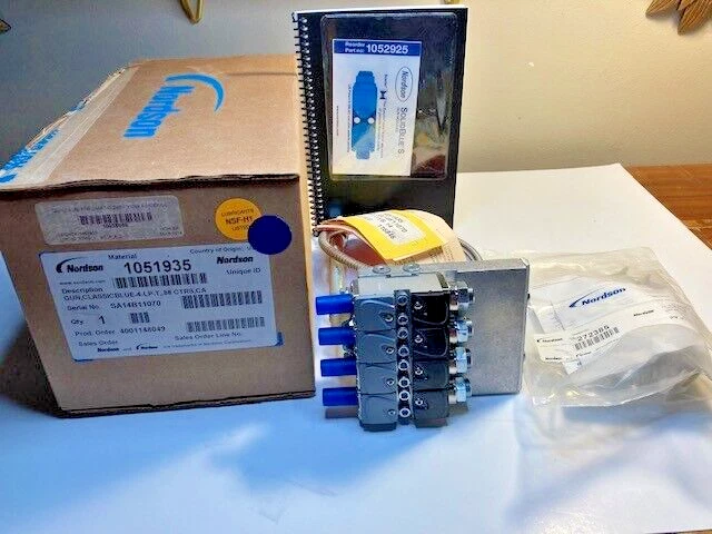 Nordson 1051935 Low Profile 4 Module Glue Gun H204 Tlp 3000 Series Hot Melt New