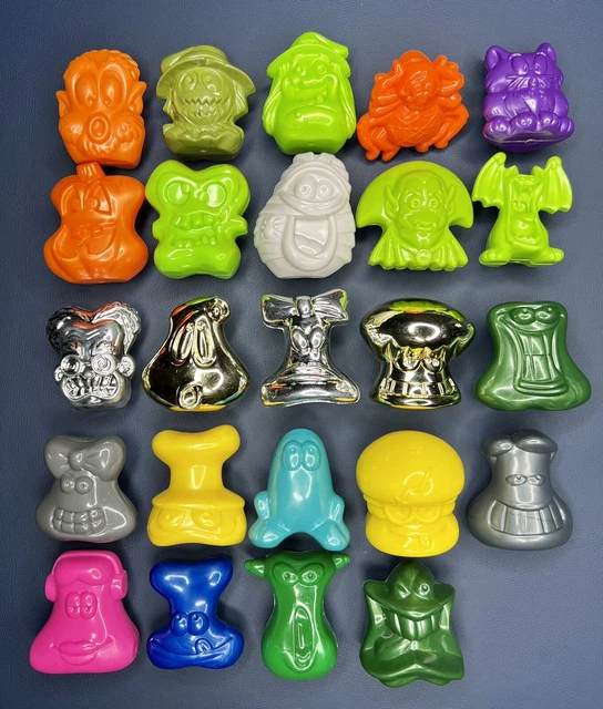 Mcdonald's Happy Meal Monster Crazy Bones Set Of 24: Gogos & Halloween 0936