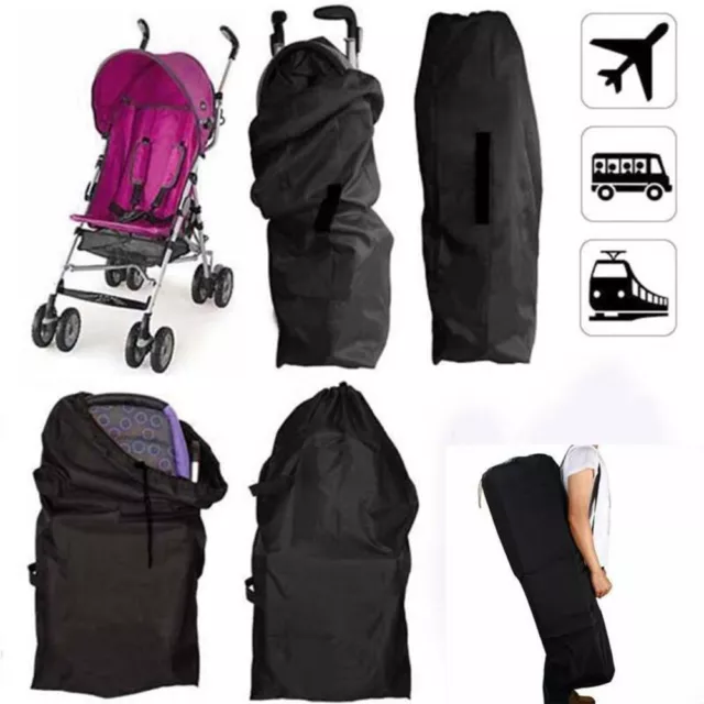 Cover For Travel Stroller Bag Pram Gate Check Travel Bag Waterproof Portable