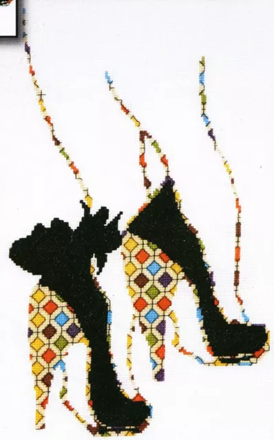 Design Works QUILTED HEELS Counted Cross Stitch Kit **REDUCED**