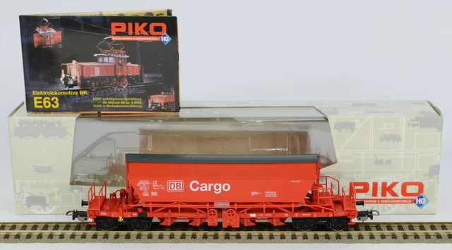 Wagon PIKO Bâché Court Rouge DB CARGO - Réf 54392 - Occasion