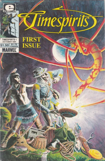 Timespirits #1 (Oct 1984, Marvel/Epic), High Grade