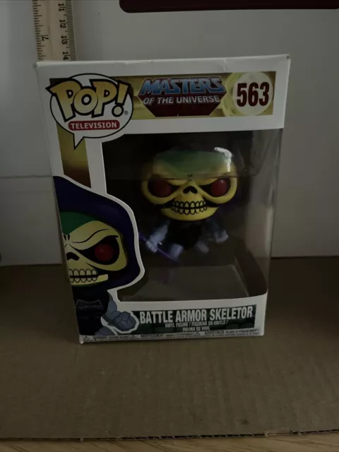 Funko Pop Television Masters of the Universe 563 Battle Armor Skeletor NIB MOTU