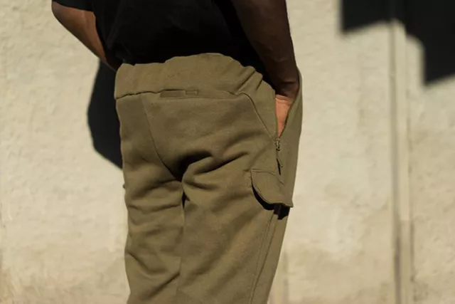 Korda Olive Jogger Reißverschlusstaschen alle Größen Karpfen grob Angeln Joggingunterteil 3