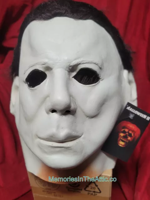NEW Trick or Treat Studios Halloween II Michael Myers Hospital Latex Deluxe Mask
