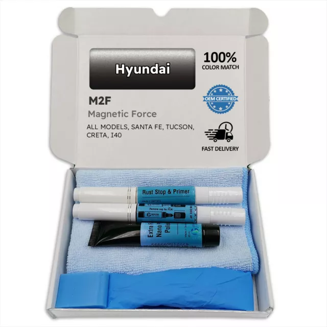 M2F Magnetic Force Silver Touch Up Paint for Hyundai SANTA FE TUCSON CRETA I40