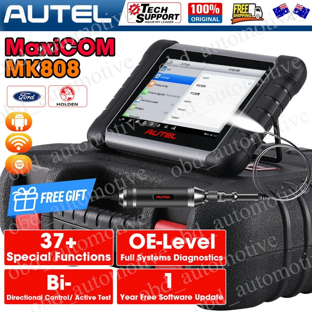 Scan Tool Injector Coding Interface AUTEL MAXICOM MK808 Scan Tool Diagnostic Scanner Injector Coding ...