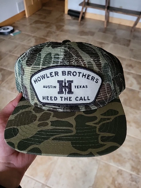 Howler Bros Baseball Cap Men's Feed Store Mesh Camouflage Frog SKIN ONE SIZE Howler Bros Baseball Cap Men's Feed Store Mesh Camouflage Frog SKIN ONE SIZE