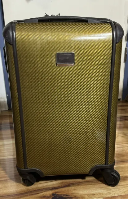 Used Tumi Tegra-lite Fossil - 28820FOS - Carry-on Suitcase Tegris Polypropylene