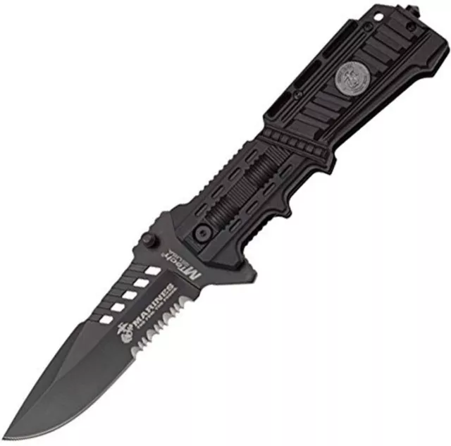 U.S. Marines by MTech USA USA M-A1000B SPRING ASSISTED KNIFE