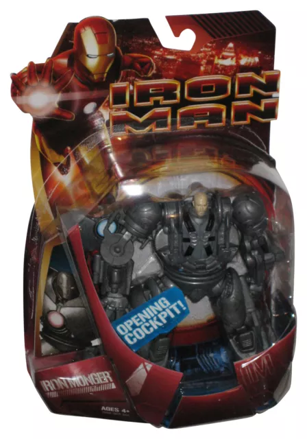 Marvel Iron Man Monger Film (2008) Hasbro Action Figurine Avec / Opening Cockpit