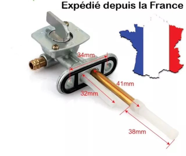 Robinet d'essence Kawasaki KLT110 KLT160 KLT185 KLX125 KDX200 KLX250 KLR250 D22