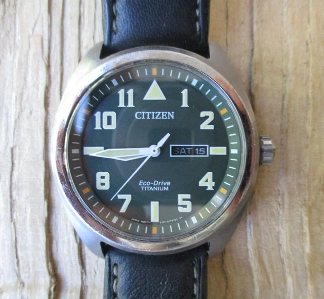CITIZEN TITANIUM ECO-DRIVE Gents watch. £55.00 - PicClick UK