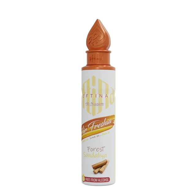Aire Refrescante EFTINA de Al-Nuaim | Sin Alcohol | 250 ml (Sandaliya Forestal)
