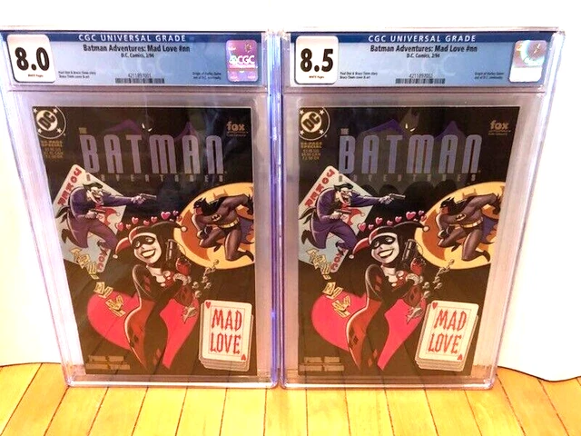 Batman Adventures Mad Love (2) Two Graded CGC Comics
