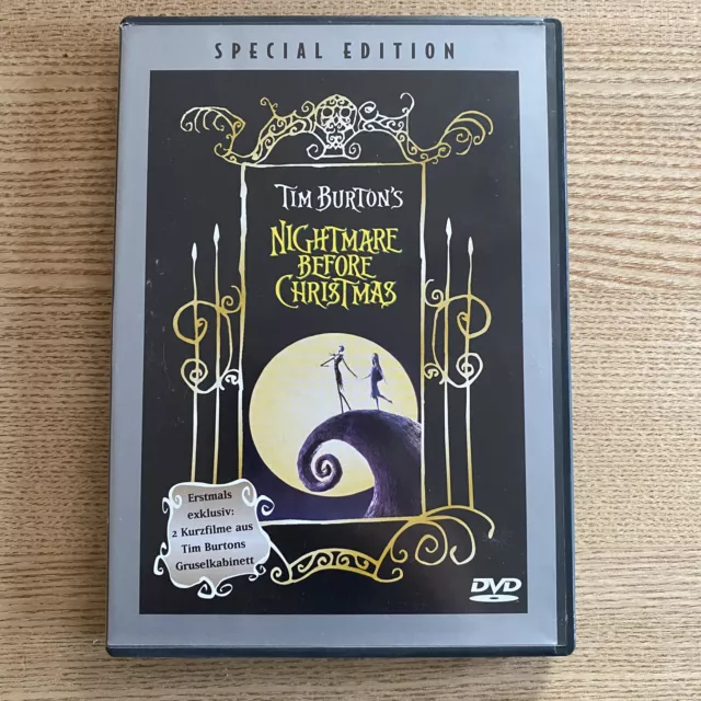 Tim Burton's Nightmare Before Christmas DVD Special Edition aus Sammlung Disney