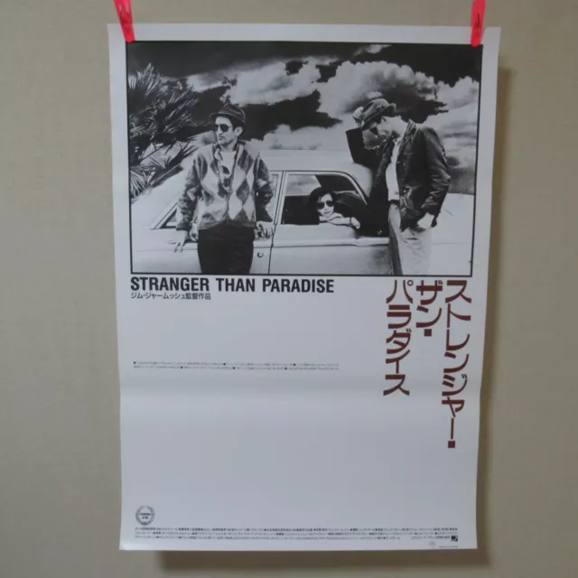 STRANGER THAN PARADISE 1986' Original Movie Poster Japanese B2 Jim Jarmusch