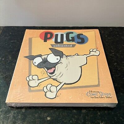 New Sealed Pugs Unleashed Full-color Pug Comic Strips Dave Kellett’s Sheldon