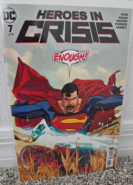 Heroes In Crisis #7 DC Gerads Variant Flash,Harley Quinn,Booster Gold