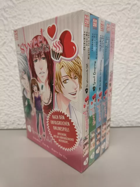 Sweet Amoris Komplettpaket mit Band 1-5, Kaze/Crunchyroll, Manga, deutsch, NEU