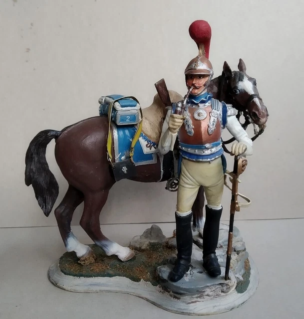 Soldat De Plomb 90mm - Carabinier Infanterie Légère 1804 - Figurine Premier Empire
