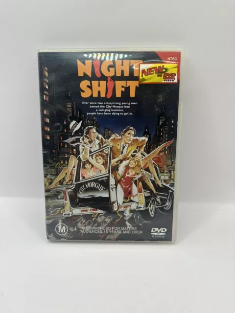 Night Shift  (DVD, 1982) Free Post Region 4