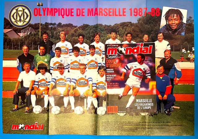 Mondial N°22 1978 Special Coupes D'europe + Poster Arie