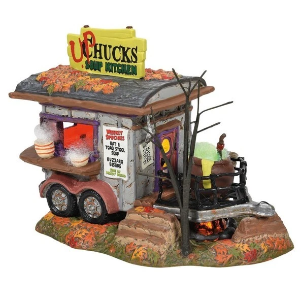 Dept 56 SV Upchuck's Soup Kitchen #6007785 Halloween BRAND NEW