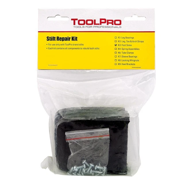 Replacement Soles Kit For Adjustable Drywall Stilts