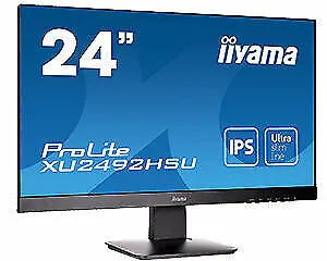 iiyama ProLite XU2492HSU 23,8 Zoll Breitbild IPS LED Monitor - Schwarz