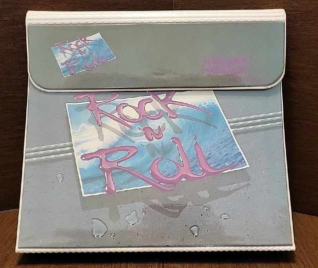 Trapper Keeper Notebook Rock N Roll 29096 Rare Great Condition!