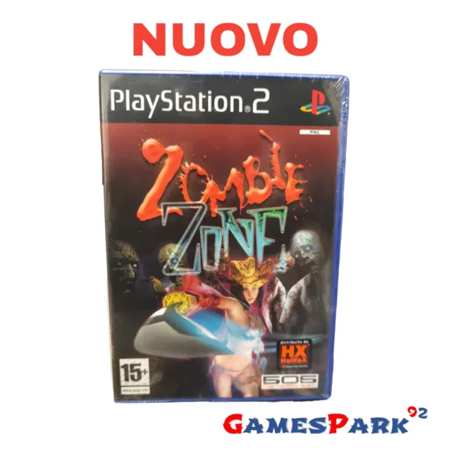 ZOMBIE ZONE PS2 PLAYSTATION 2 GIOCO NUOVO PER Italiano PAL DI DA X HORROR 505